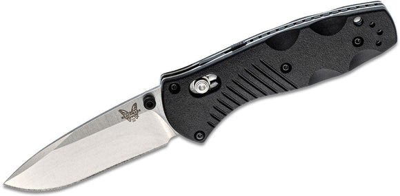 BENCHMADE 585 OSBORNE MINI BARRAGE AXIS 154CM SATIN BLADE ASSISTED FOLDING KNIFE - S&R KNIVES INC