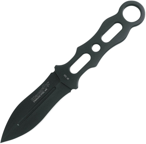 BLACKFOX BF720 440A STEEL BLACK BLDE KNIFE SET WITH SHEATH - S&R KNIVES INC