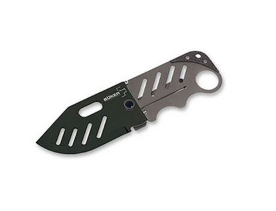 Boker 01bo011 boker plus credit card black john kubasek folding knife. - S&R KNIVES INC