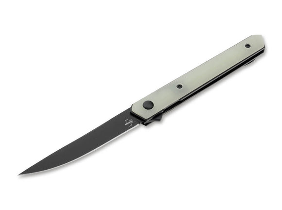 BOKER 01BO331 KWAIKEN AIR MINI LUCAS BURNLEY VG10 G10 FOLDING KNIFE. - S&R KNIVES INC