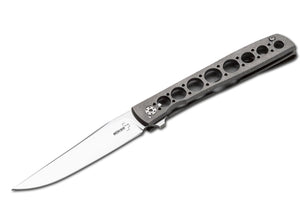 BOKER 01BO730 BOKER PLUS BRAD ZINKER VG10 STEEL URBAN TRAPPER FOLDING KNIFE - S&R KNIVES INC