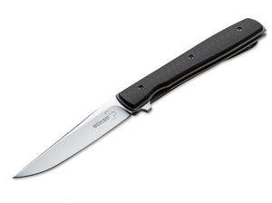 BOKER 01BO733 URBAN TRAPPER CF BRAD ZINKER VG10 STEEL FOLDING KNIFE - S&R KNIVES INC