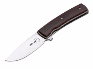 BOKER 01BO744 BOKER PLUS FR COCOBOLO VG10 STEEL BRAD ZINKER FOLDING KNIFE. - S&R KNIVES INC