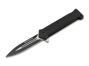 BOKER MAGNUM 01LL312 INTRICATE 440A STEEL G10 FOLDING KNIFE. - S&R KNIVES INC