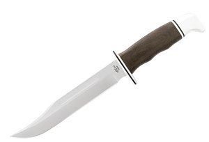 BUCK 120GRS1 GENERAL PRO MICARTA HANDLE S35VN FIXED BLADE KNIFE W/SHEATH. - S&R KNIVES INC