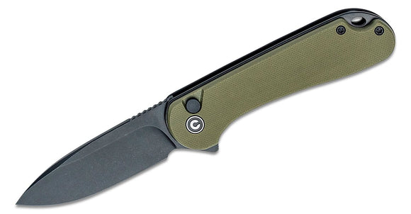 CIVIVI CIVC18062P3 ELEMENTUM II PUSH LOCK NITRO V STEEL OD G10 HANDLE FOLDING KNIFE. - S&R KNIVES INC
