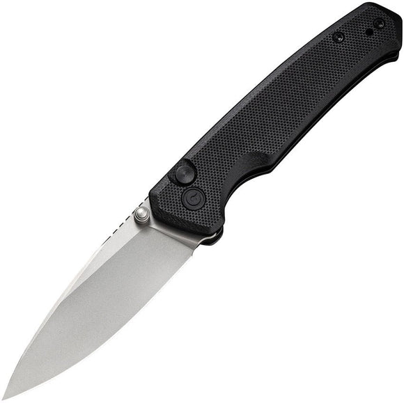 CIVIVI CIVC200761 ALTUS BLACK G10 HANDLE NITRO V STEEL PUSH LOCK FOLDING KNIFE. - S&R KNIVES INC