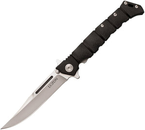 COLD STEEL 20NQL MEDIUM LUZON BUDGET FRIENDLY PLAIN EDGE FOLDING KNIFE - S&R KNIVES INC
