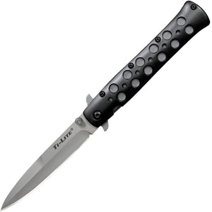 COLD STEEL 26B4 TI - LITE TI LITE 4″ ALUMINIUM HANDLE S35V STEEL FOLDING KNIFE - S&R KNIVES INC