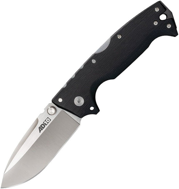 COLD STEEL 28DD AD10 CPM - S35VN STEEL PLAIN EDGE LOCKBACK FOLDING KNIFE - S&R KNIVES INC