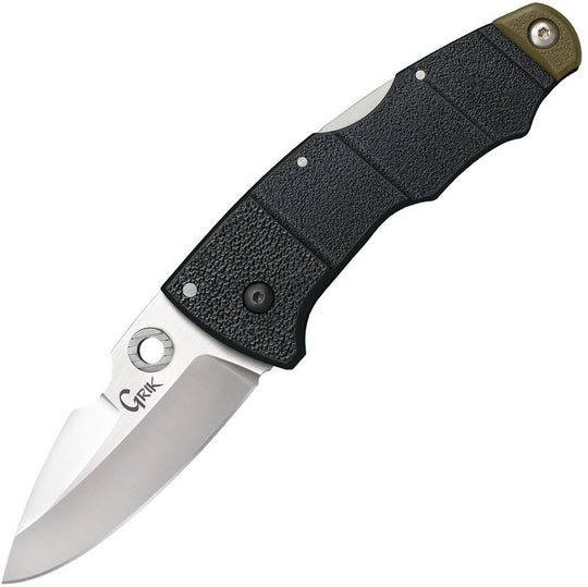 Cold Steel Talwar Lockback Messer – Serrated (gezahnte Klinge), Robustes Outdoormesser