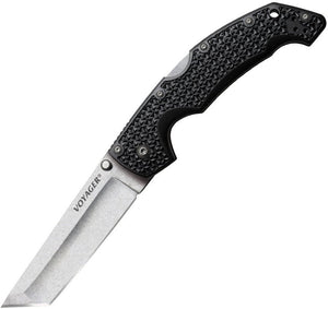 COLD STEEL 29AT LARGE VOYAGER TANTO POINT AUS - 10A STEEL FOLDING KNIFE - S&R KNIVES INC