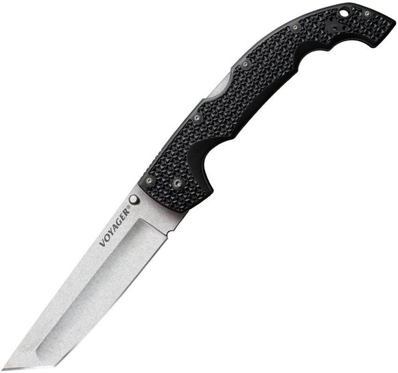 COLD STEEL 29AXT VOYAGER XL EXTRA LARGE AUS - 10A STEEL FOLDING KNIFE - S&R KNIVES INC