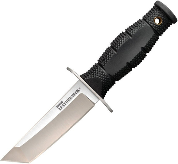 COLD STEEL 39LSAA LEATHERNECK MINI TANTO 8CR13MOV FIXED BLADE KNIFE WITH SHEATH - S&R KNIVES INC