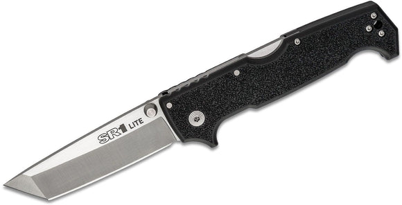 COLD STEEL 62K1A SR1 LITE 8CR13MOV STEEL TANTO POINT FOLDING KNIFE. - S&R KNIVES INC