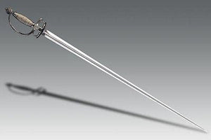 COLD STEEL 88SMS SMALL SWORD WITH SCABBARD. - S&R KNIVES INC