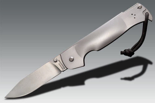 COLD STEEL 95FB POCKET BUSHMAN 4116 BLADE STEEL FOLDING KNIFE. - S&R KNIVES INC