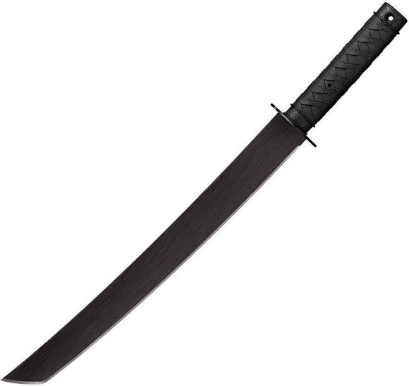 COLD STEEL 97TKLZ TACTICAL WAKIZASHI MACHETE FIXED BLADE KNIFE WITH SHEATH - S&R KNIVES INC