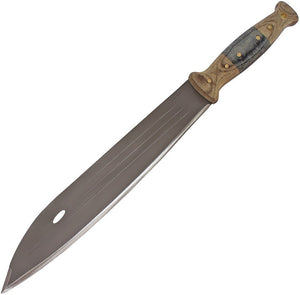 CONDOR CTK390212HC CARBON STEEL PRIMITIVE BUSH MACHETE WITH SHEATH - S&R KNIVES INC