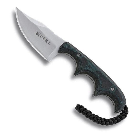CRKT 2387 FOLTS MINIMALIST BOWIE NECK CARRY FIXED BLADE KNIFE. - S&R KNIVES INC