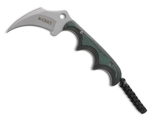 CRKT 2389 FOLTS KERAMIN MINIMALIST NECK CARRY FIXED BLADE KNIFE WITH SHEATH. - S&R KNIVES INC
