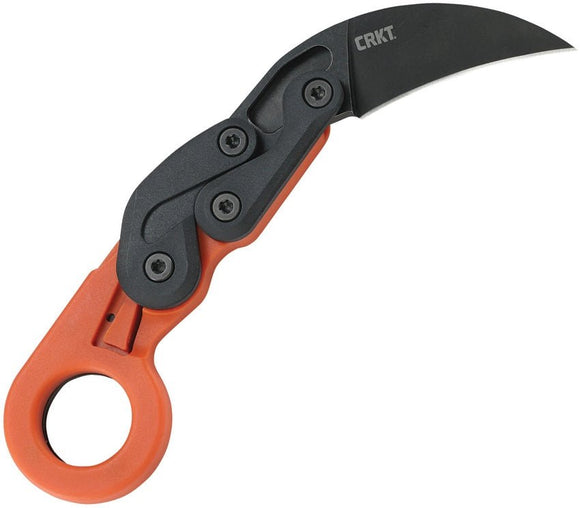 CRKT 4041O PROVOKE ORANGE KINEMATIC 1.4116 STEEL GRIVORY HANDLE FOLDING KNIFE. - S&R KNIVES INC