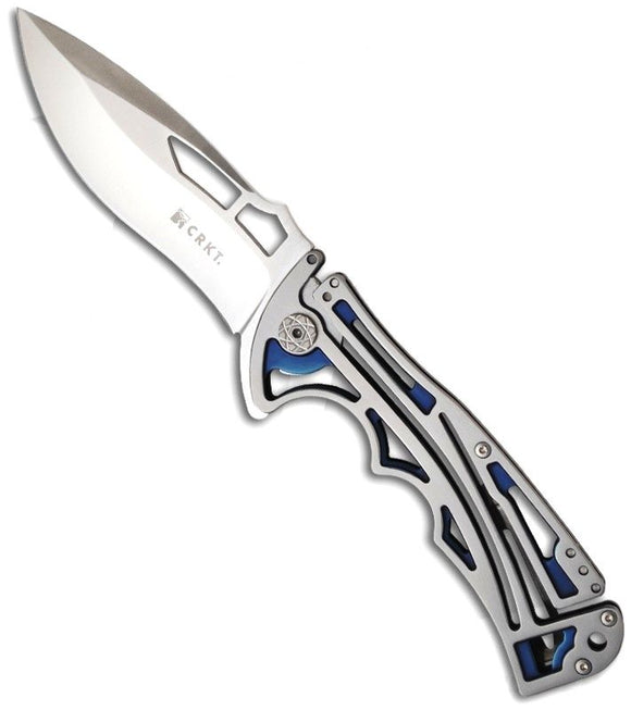 CRKT 5250 NIRK TIGHE DESIGNED BY CANADIAN BRIAN TIGHE PLAIN EDG FOLDING KNIFE - S&R KNIVES INC