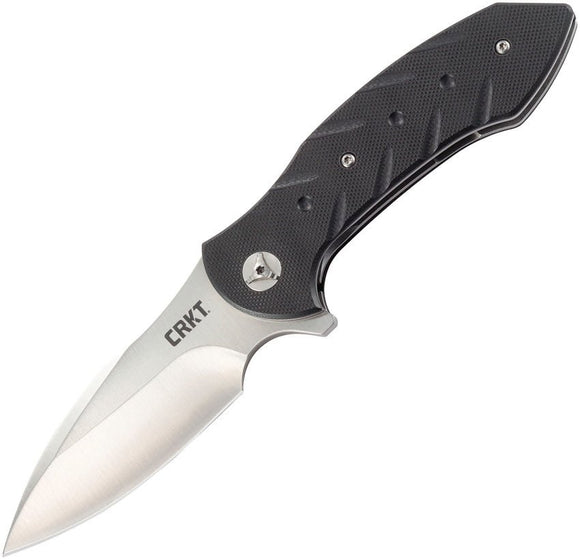 CRKT 5370 TERRESTRIAL ERIC OCHS IKBS PIVOT SYSTEM PLAIN EDGE FOLDING KNIFE - S&R KNIVES INC