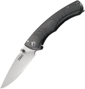 CRKT 7031 FULL THROTTLE MATT LERCH 8CR14MOV STEEL DROP POINT FOLDING KNIFE - S&R KNIVES INC