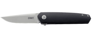 CRKT 7090 CUATRO RICHARD ROGERS IKBS PIVOT SYSTEM PLAIN EDGE FOLDING KNIFE - S&R KNIVES INC