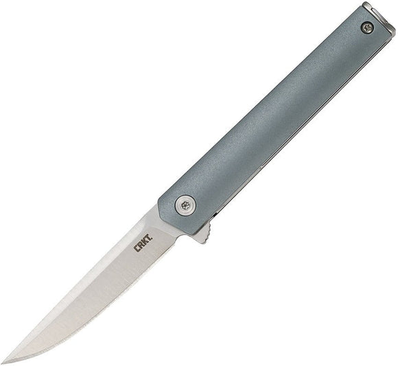 CRKT 7095 CEO COMPACT BLUE RICHARD ROGERS 1.4116 STEEL FOLDING KNIFE. - S&R KNIVES INC