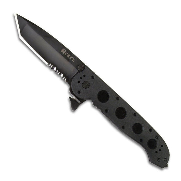 CRKT M16 - 14ZLEK KIT CARSON ZYTEL HANDLE LAW ENFORCEMENT M16 FOLDING KNIFE. - S&R KNIVES INC