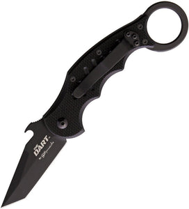 FOX FOX597DART DART LINERLOCK TANTO N690 STEEL FOLDING KNIFE. - S&R KNIVES INC