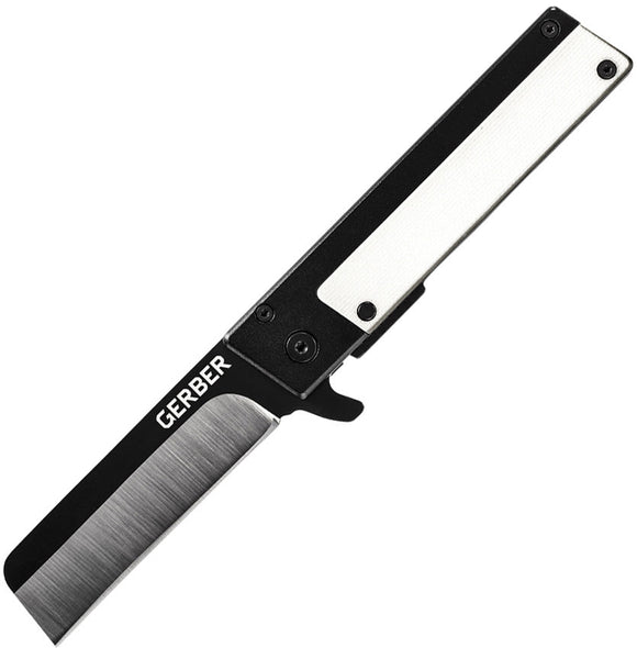 GERBER G1703 QUADRANT FRAMELOCK WHITE 7CR17MOV FOLDING KNIFE. - S&R KNIVES INC