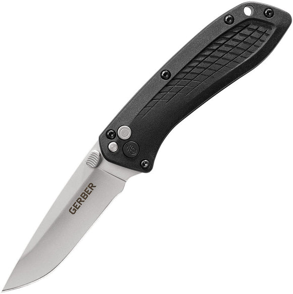 GERBER G30001206 US ASSIST 420HC PLUNGE BOSS TECH BALL BEARING FOLDING KNIFE. - S&R KNIVES INC