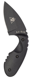 KABAR 1493 TDI INVESTIGATOR AUS - 8A STEEL FIXED BLADE KNIFE WITH SHEATH - S&R KNIVES INC