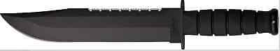 KABAR 2211 BIG BROTHER KRATON HANDLE FIXED BLADE KNIFE WITH SHEATH. - S&R KNIVES INC