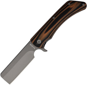 KABAR 3067 MARK 98 - R PLAIN EDGE 5CR15MOV BLACKBROWN G10 HANDLE FOLDING KNIFE - S&R KNIVES INC
