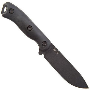 KABAR BECKER BK16 SHORT DROP POINT FIXED BLADE KNIFE WITH SHEATH - S&R KNIVES INC