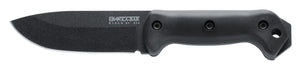 KABAR BECKER BK2 COMPANION BLACK BLADE CAMPING KNIFE. NEW EXTENDED POMMEL - S&R KNIVES INC