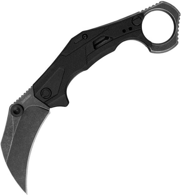 KERSHAW 2064 OUTLIER 8CR13MOV STEEL PLAIN EDGE LINERLOCK ASSISTED FOLDING KNIFE - S&R KNIVES INC