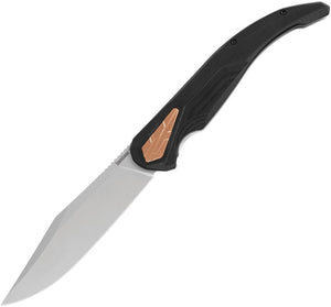 KERSHAW 2077 STRATA XL KVT SYSTEM D2 STEEL G10/STAINELESS HANDLE FOLDING KNIFE. - S&R KNIVES INC