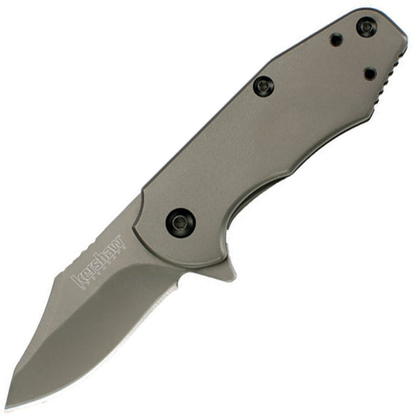 KERSHAW 3560 EMBER 8CR13MOV STEEL ASSISTED PLAIN EDGE FOLDING KNIFE. - S&R KNIVES INC
