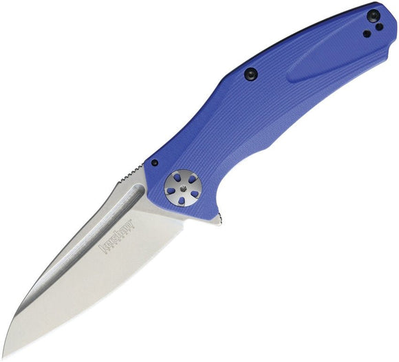 KERSHAW 7007BLU NATRIX ASSISTED FRAME LOCK BLUE G10 HANDLE FOLDING KNIFE - S&R KNIVES INC