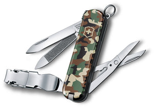 SWISS ARMY VICTORINOX 0.6463.94-X1 NAIL CLIP 580 CAMO MULTI FUNCTION POCKET TOOL