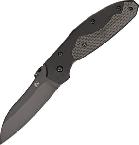 Nemesis NE15B Manx Framelock Ti Carbon Fibre VG10 Folding Knife