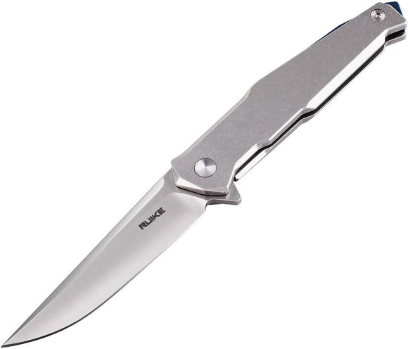 RUIKE RKEP108SF P108 FRAMELOCK BETAPLUS14C28 STEEL FOLDING KNIFE - S&R KNIVES INC