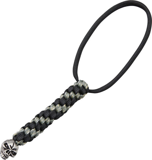 SCHMUCKATELLI CO SMUKEBLBDCP EMERSON SKULL BEAD LANYARD - S&R KNIVES INC
