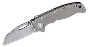 DEMKO KNIVES AD20.5 SHARK POINT SHARK LOCK CPM -3V SMOOTH TI FOLDING KNIFE