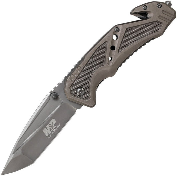 SMITH AND WESSON SWMP11GCP M&P LINELOCK 7CR17MOV STEEL FOLDING KNIFE. - S&R KNIVES INC